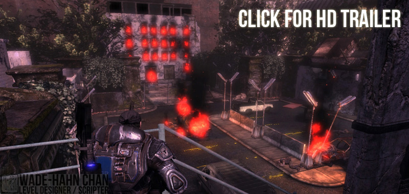 Top Image - Smoke in the Sky, Gears of War by Wade-Hahn Chan